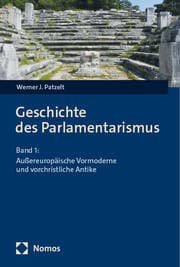 Cover von Geschichte des Parlamentarismus 1