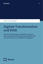 Cover von Digitale Transformation und Ethik