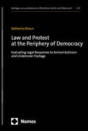 Cover von Law and Protest at the Periphery of Democracy