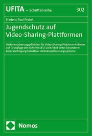 Cover von Jugendschutz auf Video-Sharing-Plattformen