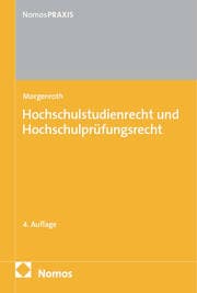 Cover von Hochschulstudienrecht und Hochschulprüfungsrecht