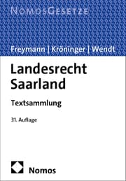 Cover von Landesrecht Saarland
