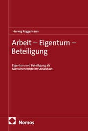 Cover von Arbeit - Eigentum - Beteiligung