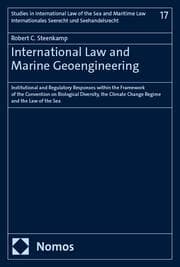 Cover von International Law and Marine Geoengineering
