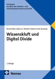 Cover von Wissenskluft und Digital Divide