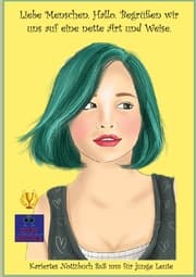 Cover von Liebe Menschen. Hallo. Begrüßen wir uns auf eine nette Art und Weise.