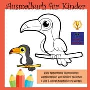 Cover von Ausmalbuch für Kinder