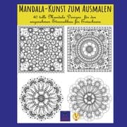 Cover von Mandala-Kunst zum Ausmalen