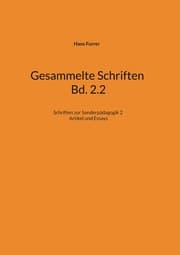 Cover von Gesammelte Schriften Bd. 2.2