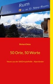 Cover von 50 Orte, 50 Worte