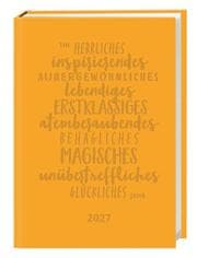 Cover von Kalenderbuch A6 gelb 2027