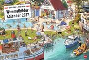 Cover von Göbel & Knorr Wimmelbilder Kalender 2027