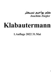 Cover von Klabautermann 1.Auflage 2022 31.Mai