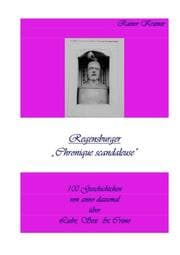 Cover von Regensburger 'Chronique scandaleuse'