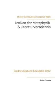 Cover von Lexikon der Metaphysik & Literaturverzeichnis
