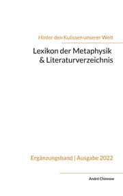 Cover von Lexikon der Metaphysik & Literaturverzeichnis