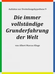 Cover von Die immer vollständige Grunderfahrung der Welt