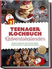 Cover von Teenager Kochbuch Adventskalender