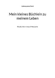 Cover von Mein kleines Büchlein zu meinem Leben