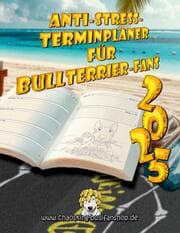 Cover von Anti-Stress-Terminplaner für Bullterrierfans