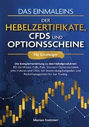 Cover von Das Einmaleins der Hebelzertifikate, CFDs und Optionsscheine für Einsteiger