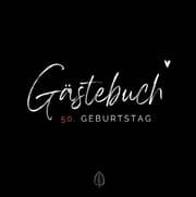 Cover von 50. Geburtstag- Premium Gästebuch Blanko