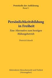 Cover von Persönlichkeitsbildung in Freiheit