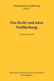 Cover von Das Recht und seine Verfälschung