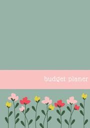 Cover von Budget Planer Deutsch Buch für Anfänger Blume