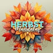 Cover von Herbst Mandalas Malbuch für Erwachsene