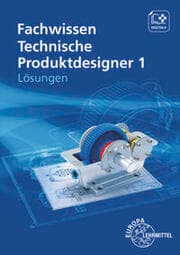 Cover von Fachwissen Technische Produktdesigner 1