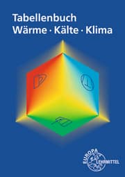 Cover von Tabellenbuch Wärme - Kälte - Klima