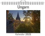 Cover von Ungarn - (Wandkalender 2025, Kalender DIN A4 quer, Monatskalender im Querformat mit Kalendarium, das perfekte Geschenk)