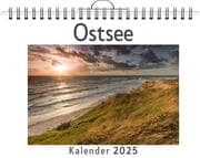 Cover von Ostsee - (Wandkalender 2025, Kalender DIN A4 quer, Monatskalender im Querformat mit Kalendarium, das perfekte Geschenk)