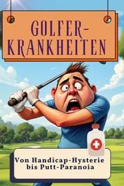 Cover von Golfer-Krankheiten - Genial lustiges Humorbuch - das perfekte Geschenk für Weihnachten und Geburtstag