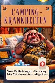 Cover von Camping-Krankheiten - Genial lustiges Humorbuch - das perfekte Geschenk für Weihnachten und Geburtstag