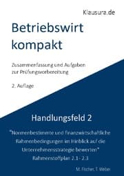 Cover von Betriebswirt kompakt Handlungsfeld 2.1-2.3