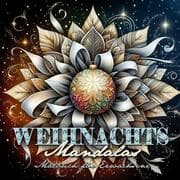 Cover von Weihnachts-Mandalas Malbuch für Erwachsene