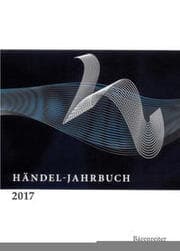 Cover von Händel-Jahrbuch 2017