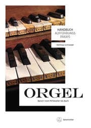 Cover von Handbuch Aufführungspraxis Orgel 1