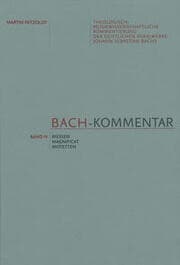Cover von Bach-Kommentar IV