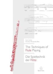 Cover von The Techniques of Flute Playing I / Die Spieltechnik der Flöte I