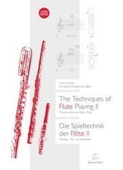 Cover von The Techniques of Flute Playing II / Die Spieltechnik der Flöte II