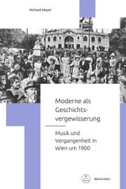 Cover von Moderne als Geschichtsvergewisserung
