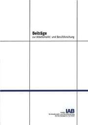 Cover von Über die Wirksamkeit von FuU-Maßnahmen