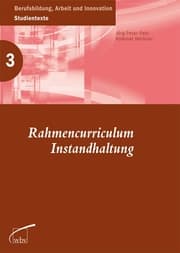 Cover von Rahmencurriculum Instandhaltung