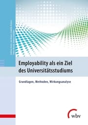 Cover von Employability als ein Ziel des Universitätsstudiums