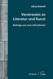 Cover von Verstreutes zu Literatur und Kunst
