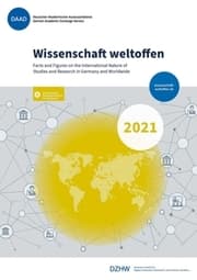 Cover von Wissenschaft weltoffen 2021