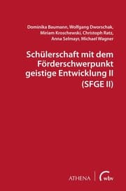 Cover von Schülerschaft mit dem Förderschwerpunkt geistige Entwicklung II (SFGE II)